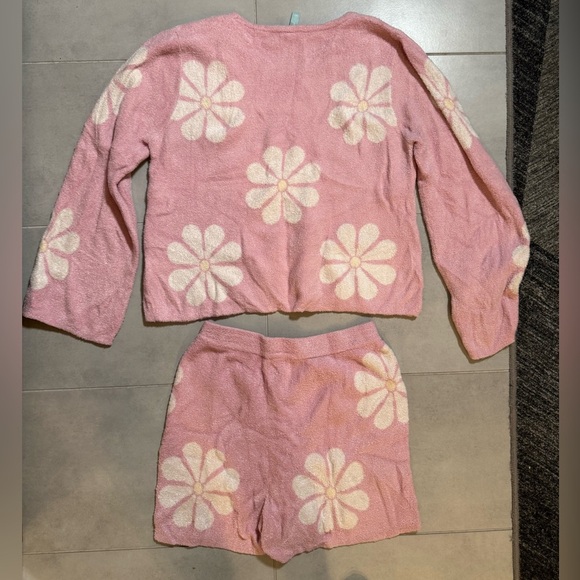 The Southern Shirt Company Pink and White Floral Pajama Set - Picture 6 of 8